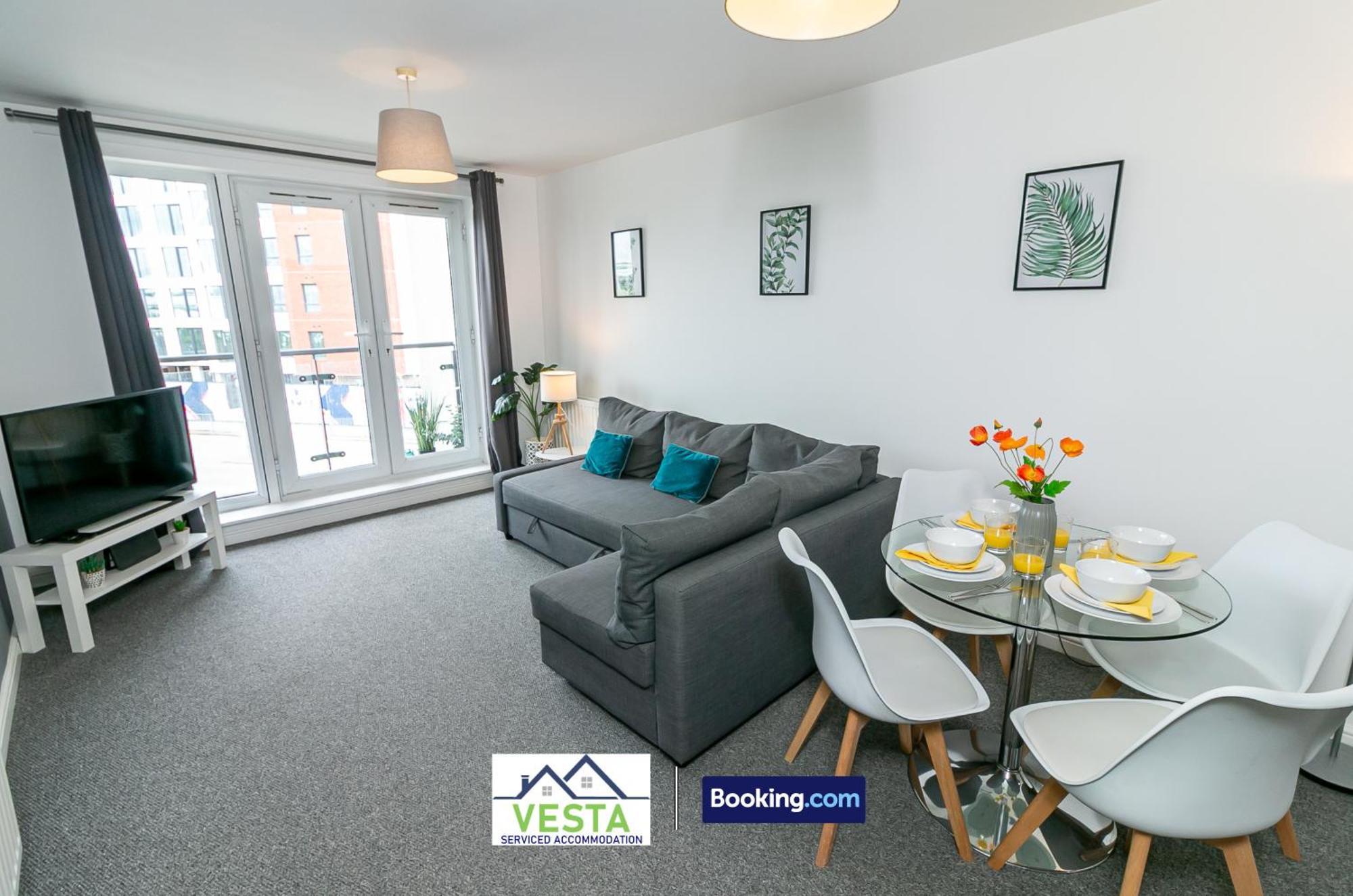 Two Bedrooms Apartment By Vesta Serviced Accommodation & Short Lets Hatfield With Free Wifi Exterior photo